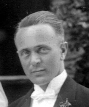 Adrian Mohr 1924 (Hochzeitsfoto)